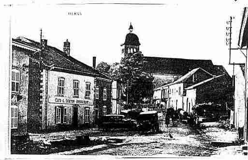 Ville de HERNY Carte postale ancienne