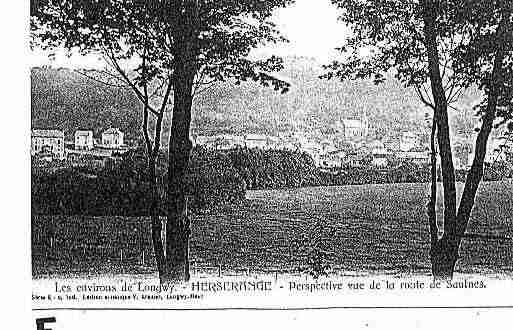 Ville de HERSERANGE Carte postale ancienne
