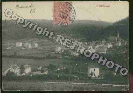 Ville de HERSERANGE Carte postale ancienne