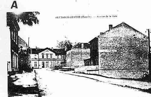 Ville de HETTANGEGRANDE Carte postale ancienne