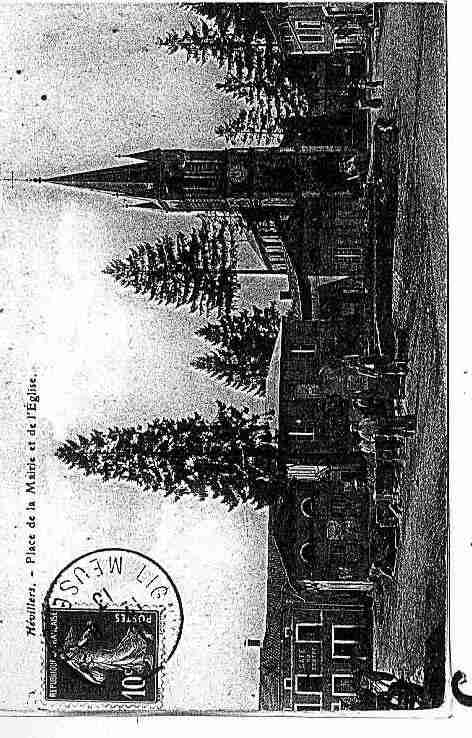 Ville de HEVILLIERS Carte postale ancienne Ville de HEVILLIERS Carte postale ancienne