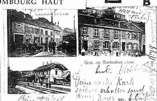 Ville de HOMBOURGHAUT Carte postale ancienne