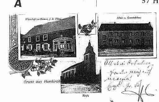 Ville de HONSKIRCH Carte postale ancienne