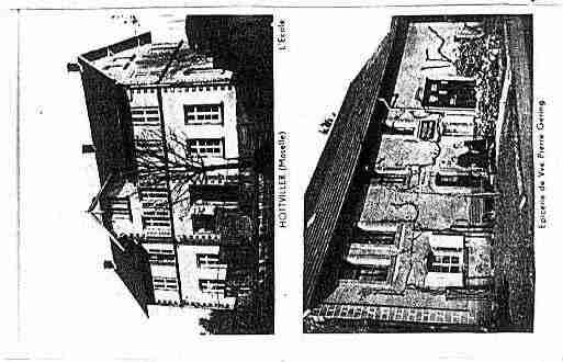 Ville de HOTTVILLER Carte postale ancienne