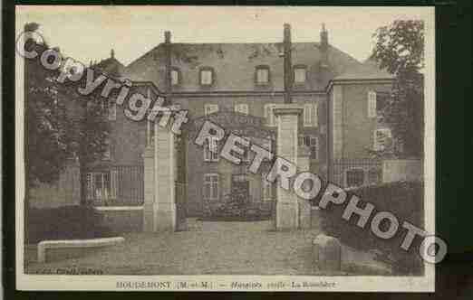 Ville de HOUDEMONT Carte postale ancienne