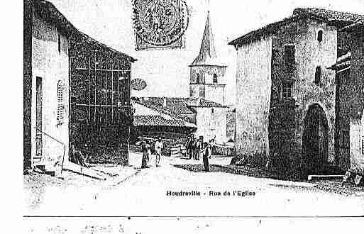 Ville de HOUDREVILLE Carte postale ancienne