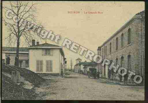 Ville de HUIRON Carte postale ancienne