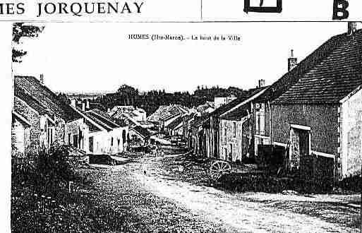 Ville de HUMESJORQUENAY Carte postale ancienne