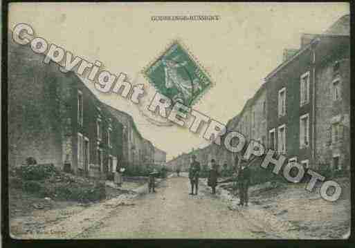 Ville de HUSSIGNYGODBRANGE Carte postale ancienne