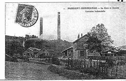 Ville de HUSSIGNYGODBRANGE Carte postale ancienne Ville de HUSSIGNYGODBRANGE Carte postale ancienne