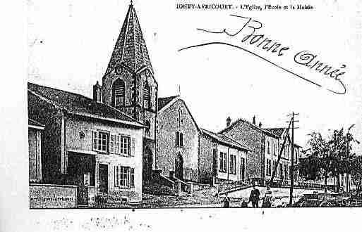 Ville de IGNEY Carte postale ancienne