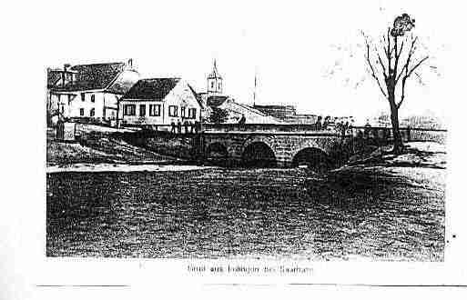 Ville de IMLING Carte postale ancienne