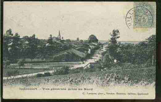 Ville de IPPECOURT Carte postale ancienne