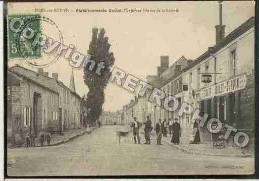 Ville de ISLESSURSUIPPE Carte postale ancienne