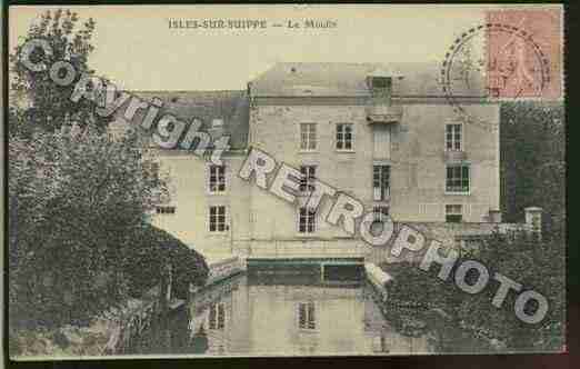 Ville de ISLESSURSUIPPE Carte postale ancienne