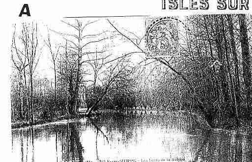 Ville de ISLESSURSUIPPE Carte postale ancienne Ville de ISLESSURSUIPPE Carte postale ancienne