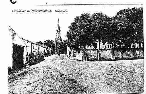 Ville de JALLAUCOURT Carte postale ancienne