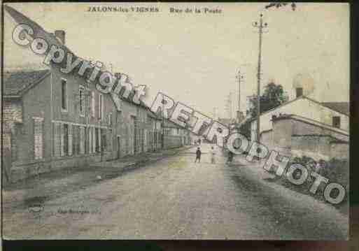 Ville de JALONS Carte postale ancienne