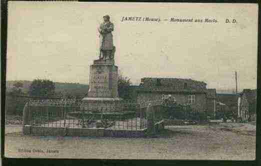 Ville de JAMETZ Carte postale ancienne