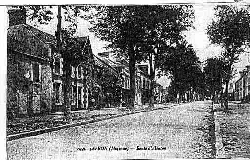 Ville de JAVRONLESCHAPELLES Carte postale ancienne