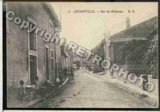 Ville de JEZAINVILLE Carte postale ancienne