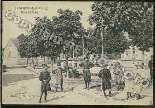 Ville de JONCHERYSURVESLE Carte postale ancienne