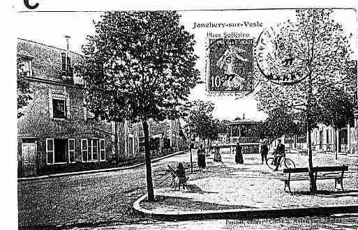 Ville de JONCHERYSURVESLE Carte postale ancienne