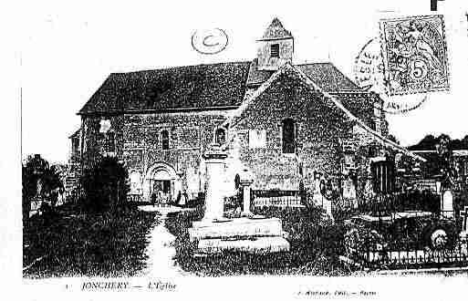Ville de JONCHERYSURVESLE Carte postale ancienne Ville de JONCHERYSURVESLE Carte postale ancienne