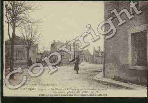 Ville de JONCHERYSURVESLE Carte postale ancienne Ville de JONCHERYSURVESLE Carte postale ancienne
