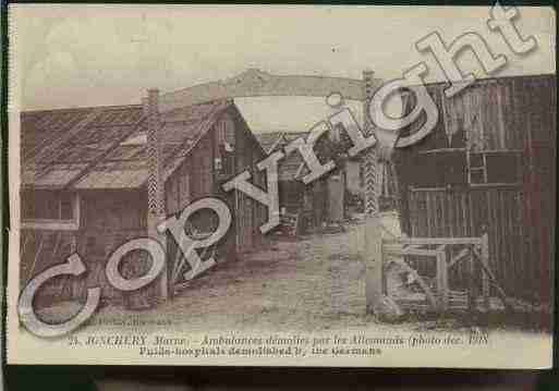 Ville de JONCHERYSURVESLE Carte postale ancienne Ville de JONCHERYSURVESLE Carte postale ancienne