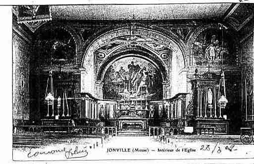 Ville de JONVILLE Carte postale ancienne