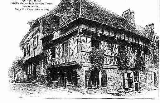Ville de JOSSELIN Carte postale ancienne