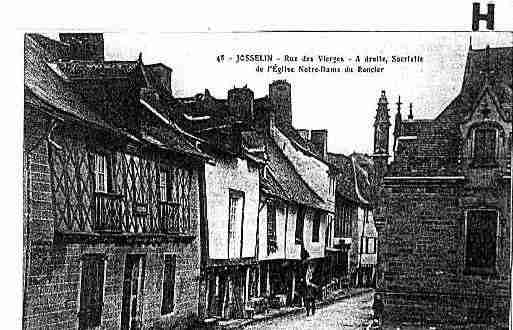 Ville de JOSSELIN Carte postale ancienne