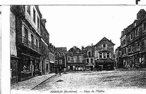 Ville de JOSSELIN Carte postale ancienne