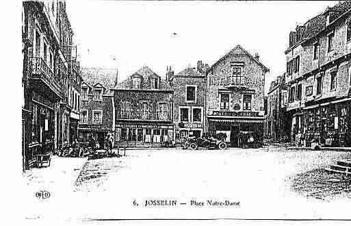 Ville de JOSSELIN Carte postale ancienne