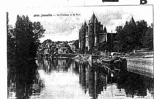 Ville de JOSSELIN Carte postale ancienne