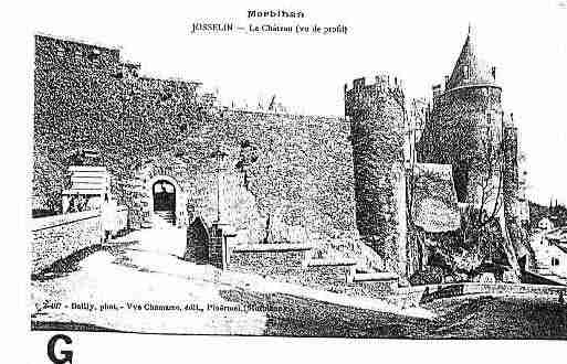 Ville de JOSSELIN Carte postale ancienne