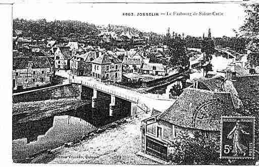 Ville de JOSSELIN Carte postale ancienne