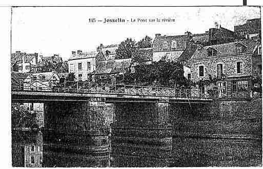 Ville de JOSSELIN Carte postale ancienne