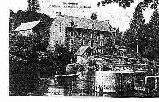 Ville de JOSSELIN Carte postale ancienne