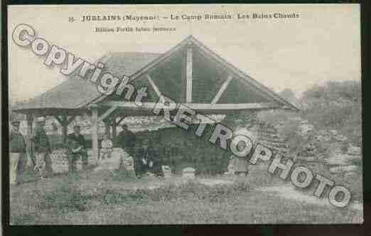 Ville de JUBLAINS Carte postale ancienne