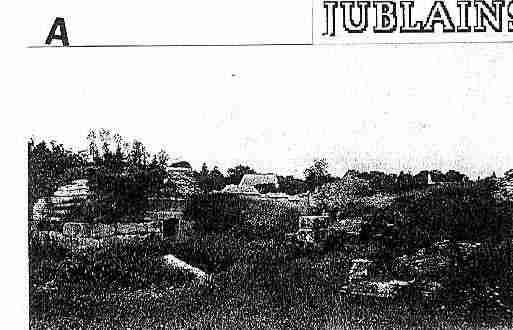 Ville de JUBLAINS Carte postale ancienne