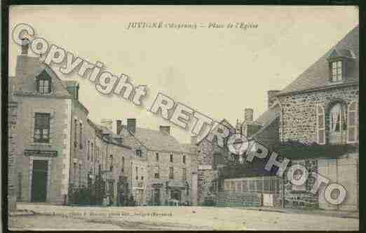 Ville de JUVIGNE Carte postale ancienne