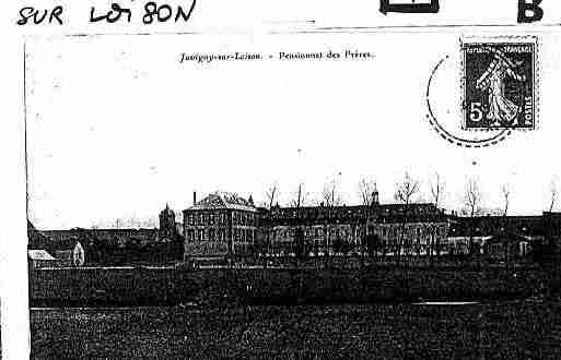 Ville de JUVIGNYSURLOISON Carte postale ancienne