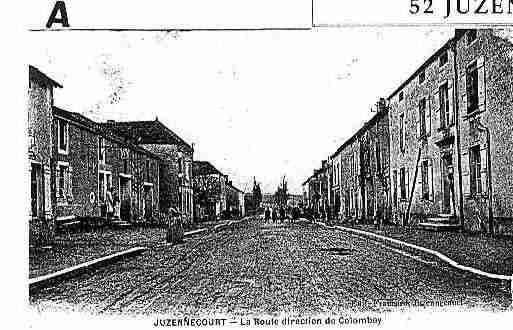 Ville de JUZENNECOURT Carte postale ancienne Ville de JUZENNECOURT Carte postale ancienne