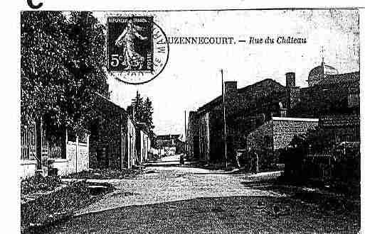 Ville de JUZENNECOURT Carte postale ancienne