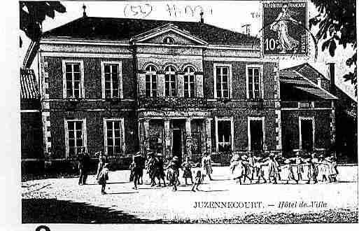 Ville de JUZENNECOURT Carte postale ancienne