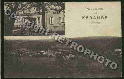 Ville de KEDANGESURCANNER Carte postale ancienne