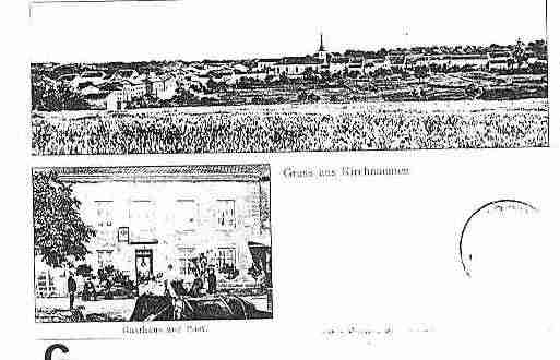Ville de KIRSCHNAUMEN Carte postale ancienne Ville de KIRSCHNAUMEN Carte postale ancienne