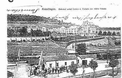 Ville de KNUTANGE Carte postale ancienne